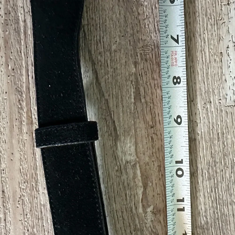 Coldwater Creek Adjustable Leather Belt